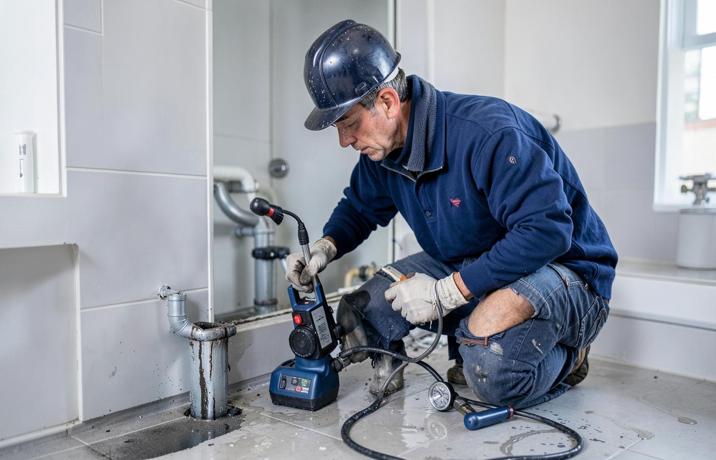 Leak repair project