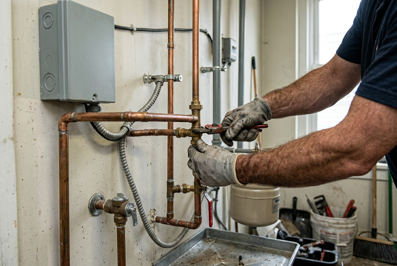 Water heater replacement project